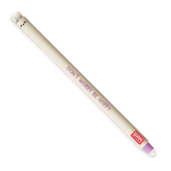 Legami Erasable Gel Pen – Bunny (Purple Ink)