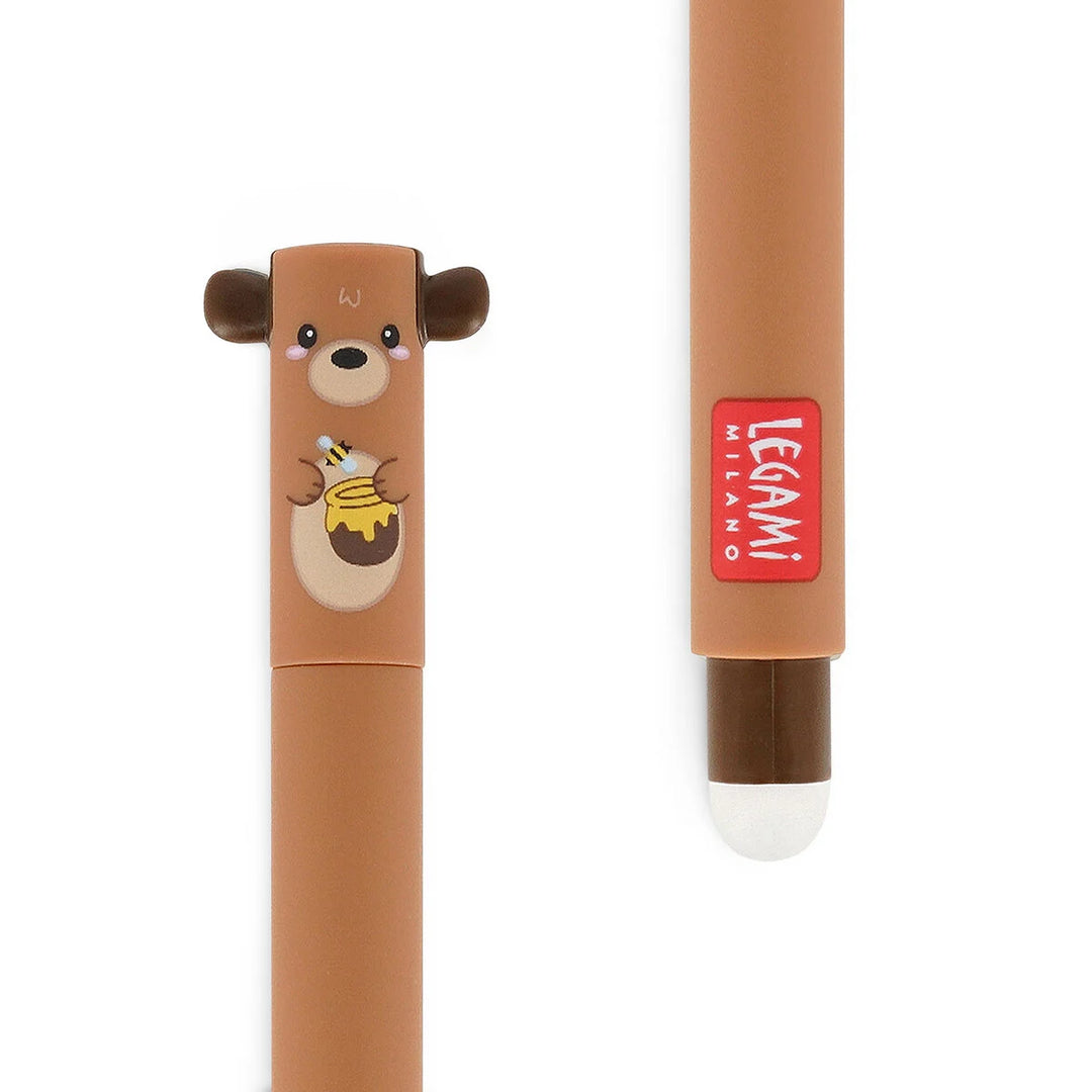 Erasable Pen Teddy Bear - Red Ink