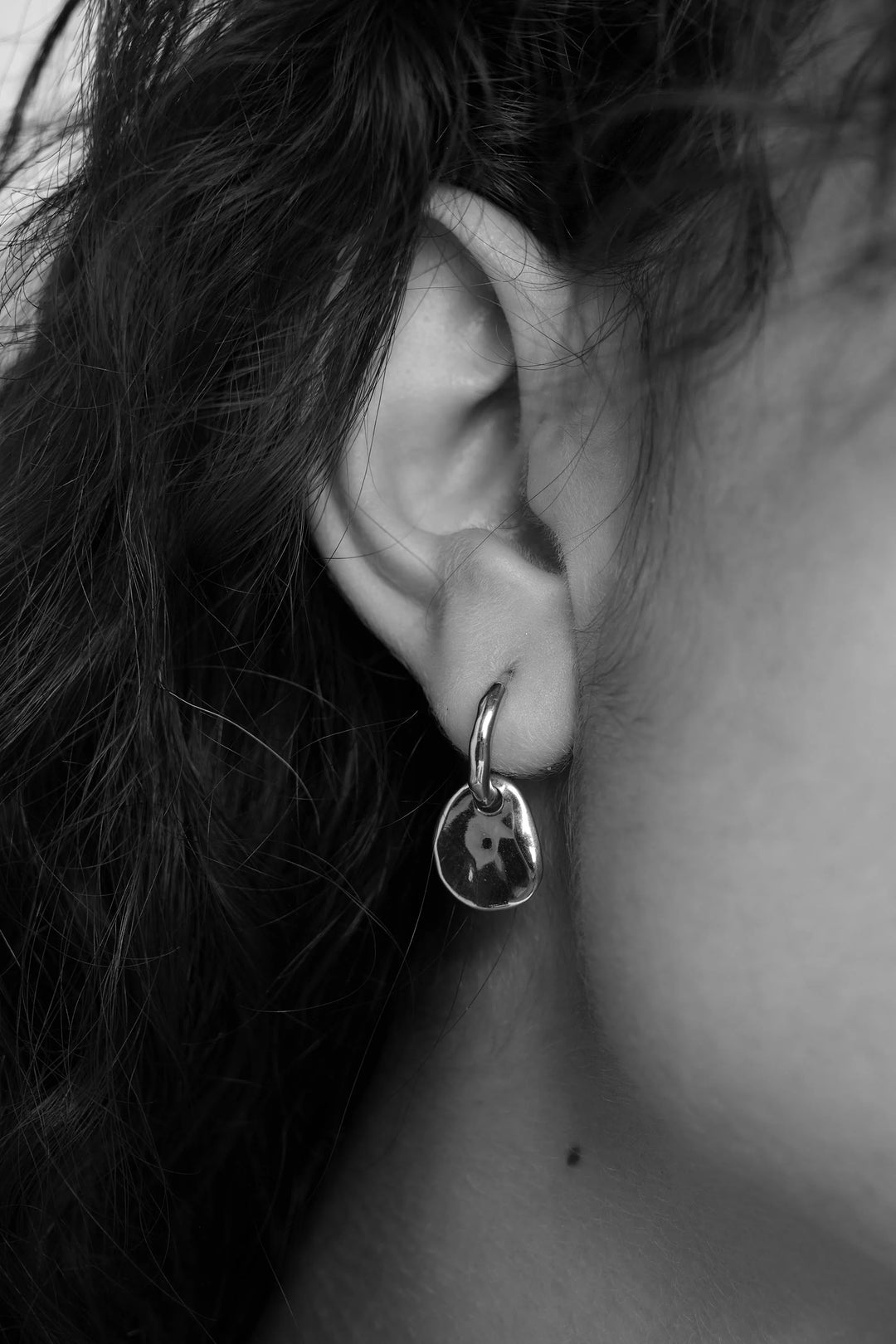 Tutti &amp; Co Mist Earrings featuring delicate, silver-toned dangle design with intricate detailing, perfect for elegant accessories.