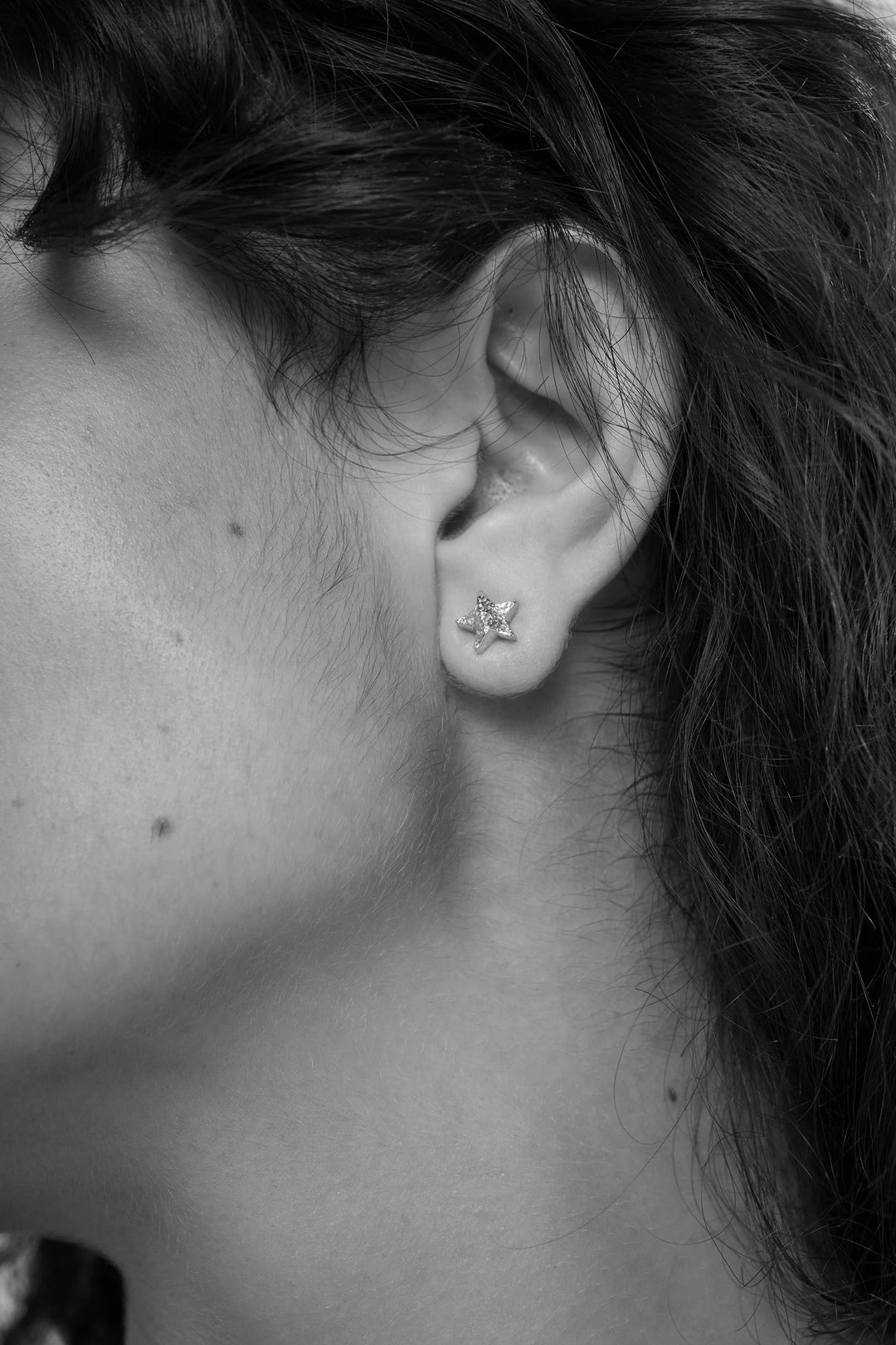 Silver Cosma Earrings by Tutti &amp; Co featuring sleek, modern design with polished finish, perfect for everyday wear.