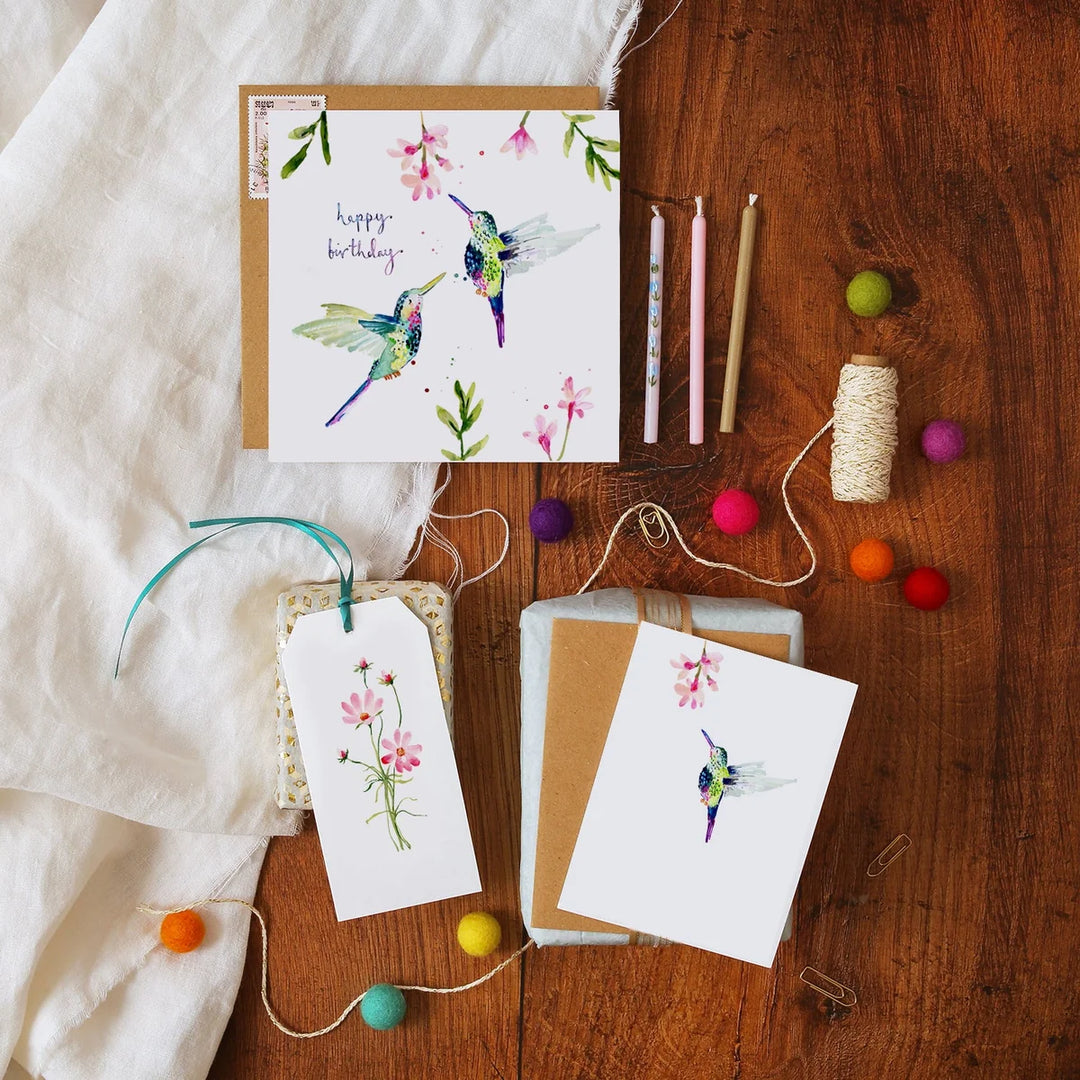 Hummingbird Mini Card