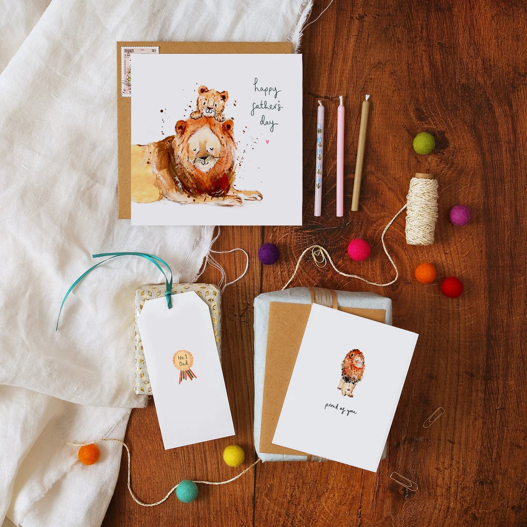 Lion Proud of You Mini Card