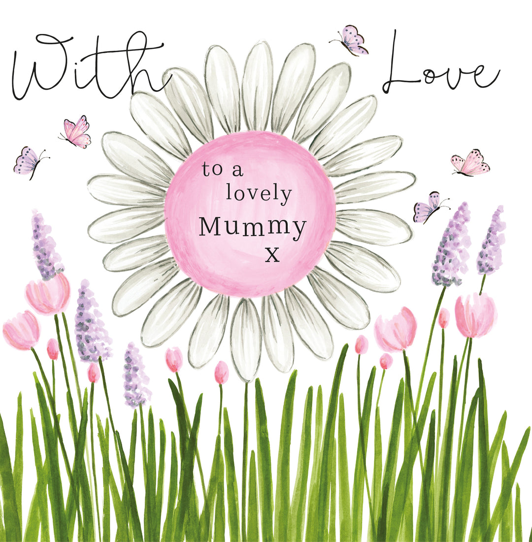 With love to a lovely mummy Card
