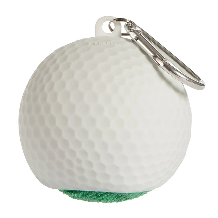 Golf Towel with Clip-On Golf Ball Case