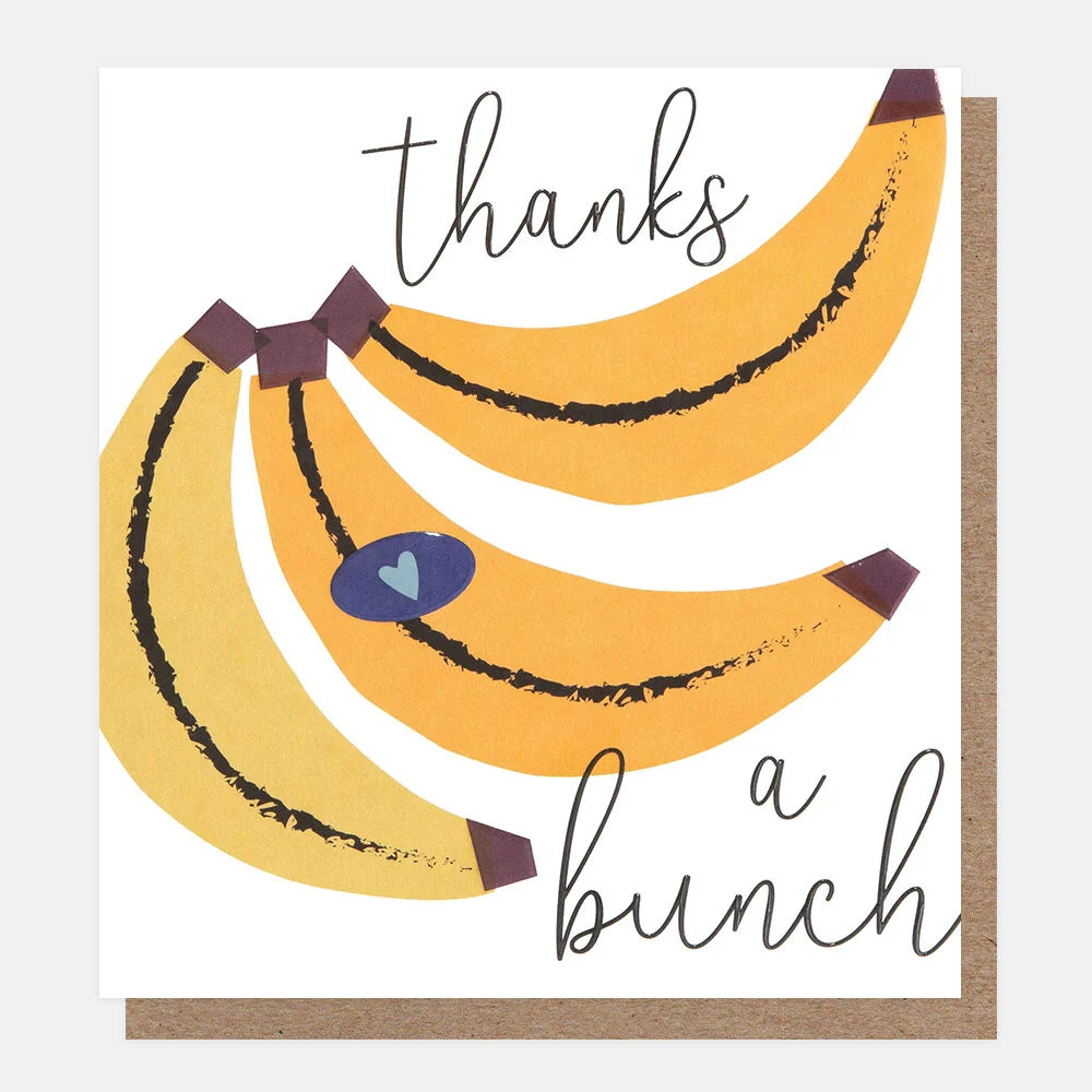 Thanks a Bunch Bananas Card