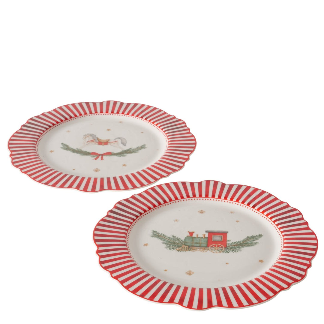 Cavallo Large Plate - Two Assorted Designs