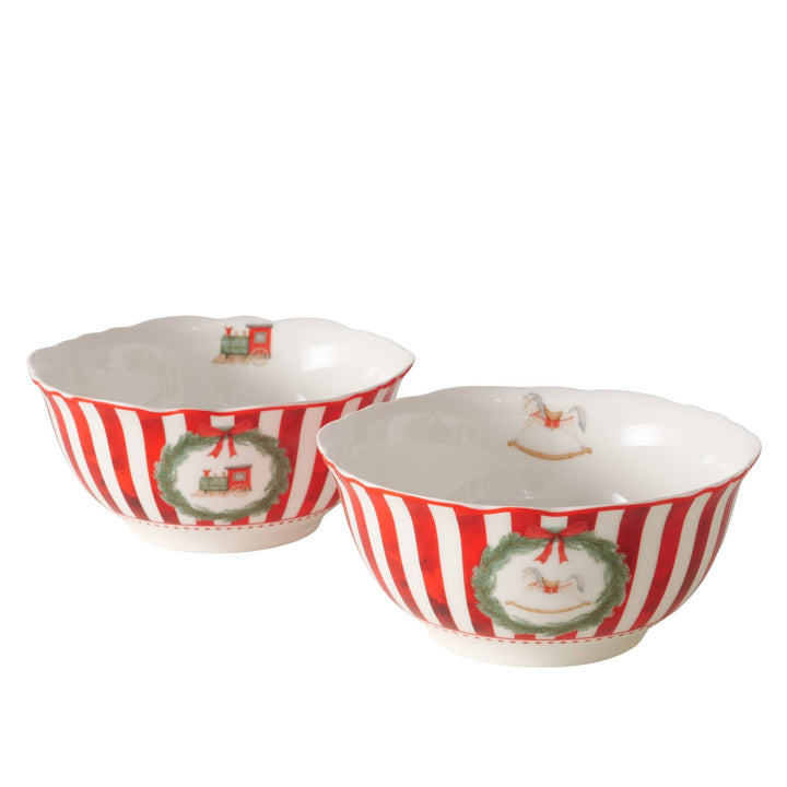 Cavallo New Bone China Bowl 500ml - Choice of Two Designs