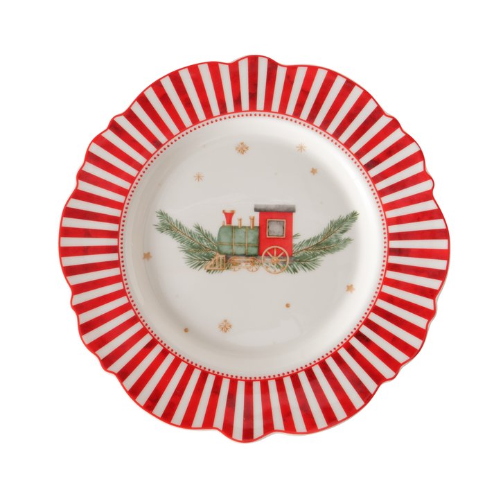 Cavallo Small Christmas Plate 21cm - Choice of Two Designs