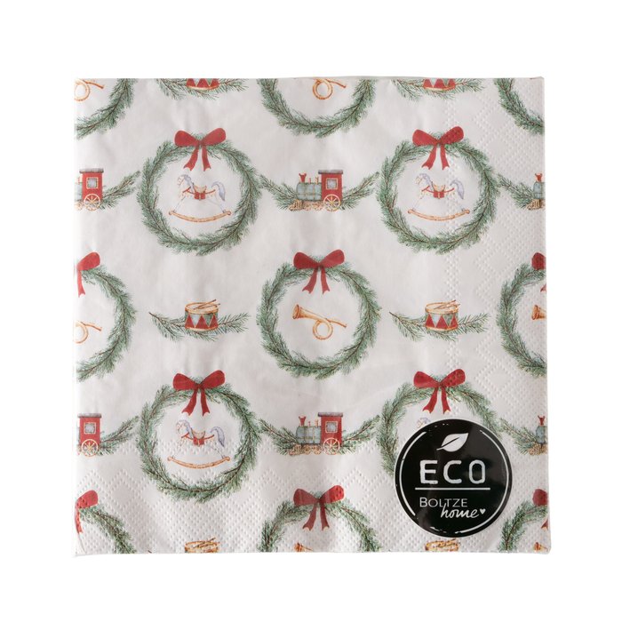 Christmas Horse Paper Napkins - Pack of 20