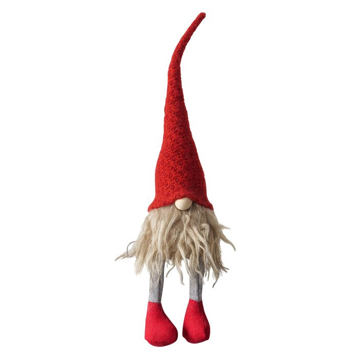 Santa Gnome Christmas Shelf Sitter - 42 cm