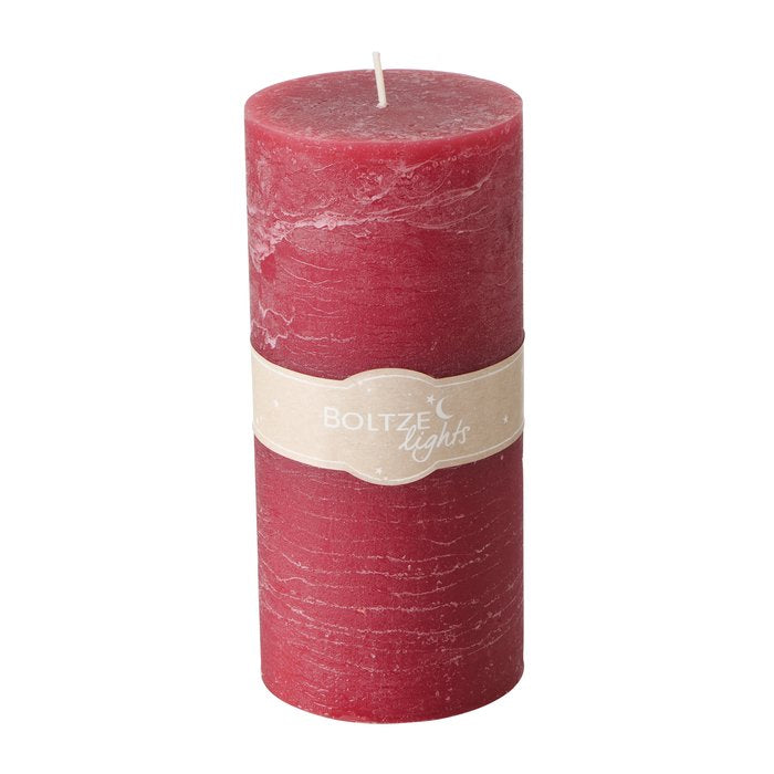 Pillar Candle - 20 x 9 cm, Choice of 3 Colours