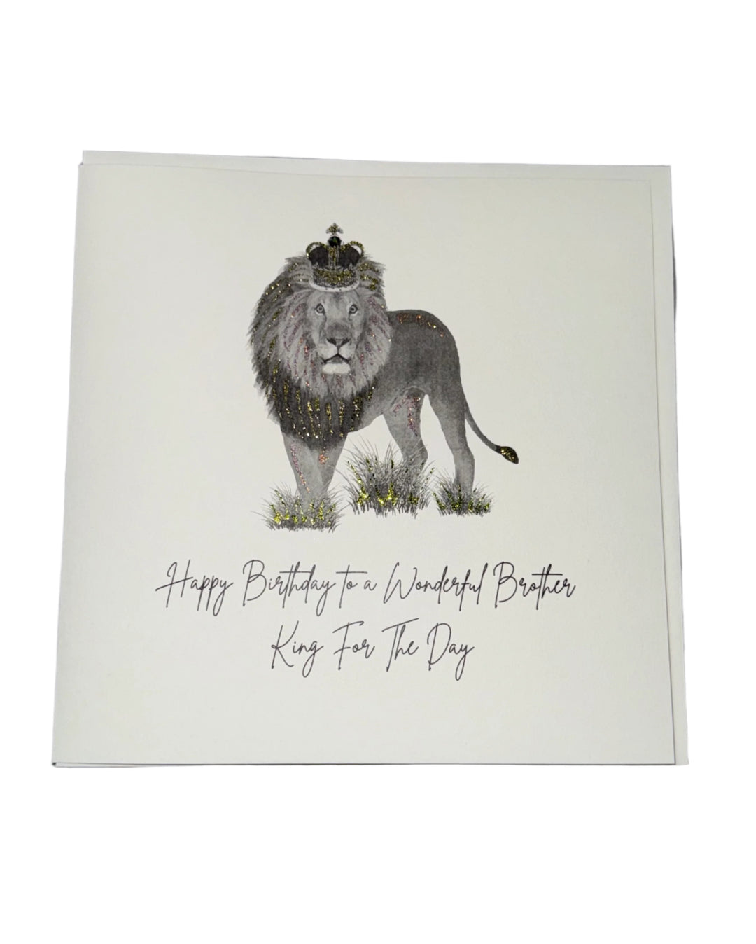 Five Dollar Shake "To a Wonderful Brother" birthday card by Cornucopia Home and Gift, featuring colorful, heartfelt design and message.