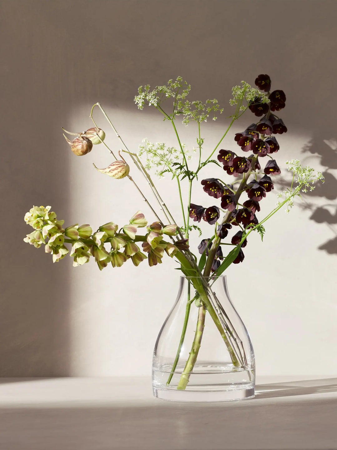Flower Kiln Vase H16cm