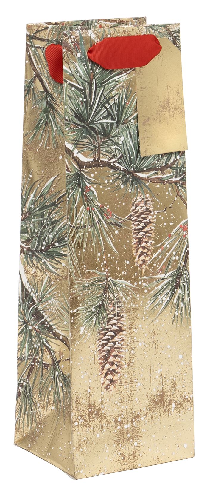 Gilded Grove Gold Bag Bottle by Glick from Cornucopia Home and Gift, featuring elegant gold accents and stylish design.
