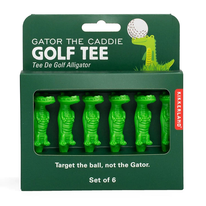 Gator the Caddy Golf Tees