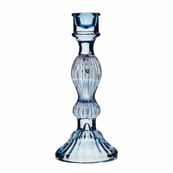 Blue Vintage Candle Holder