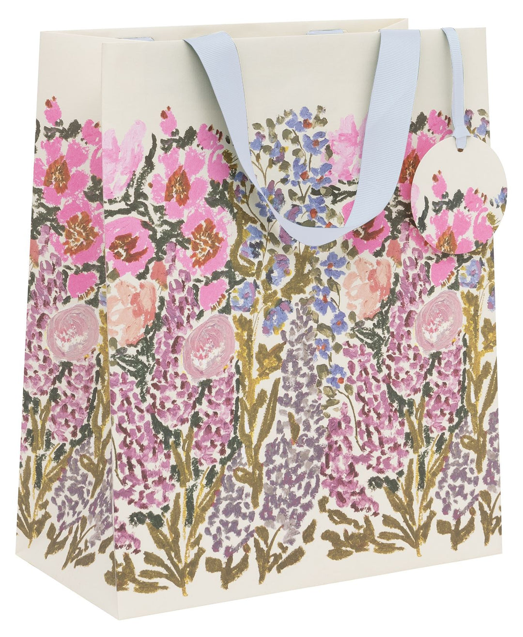 Large linen gift bag by Glick for Cornucopia Home and Gift, showcasing the textured fabric and spacious design.