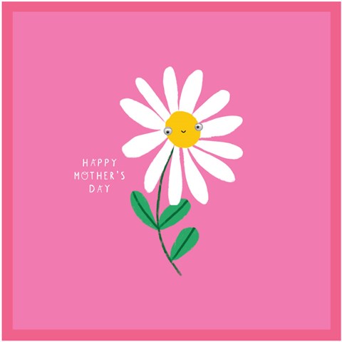 Flower Happy Mothers Day Card