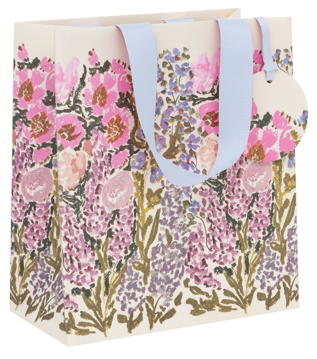 Medium linen gift bag by Glick from Cornucopia Home and Gift, featuring a stylish Allure design and natural fabric texture.