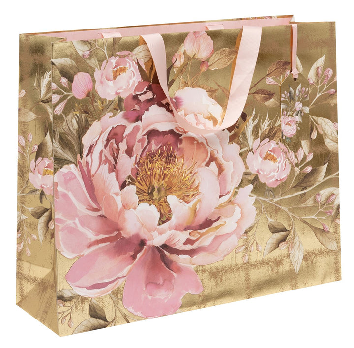 Landscape Gilded Peony Gift Bag
