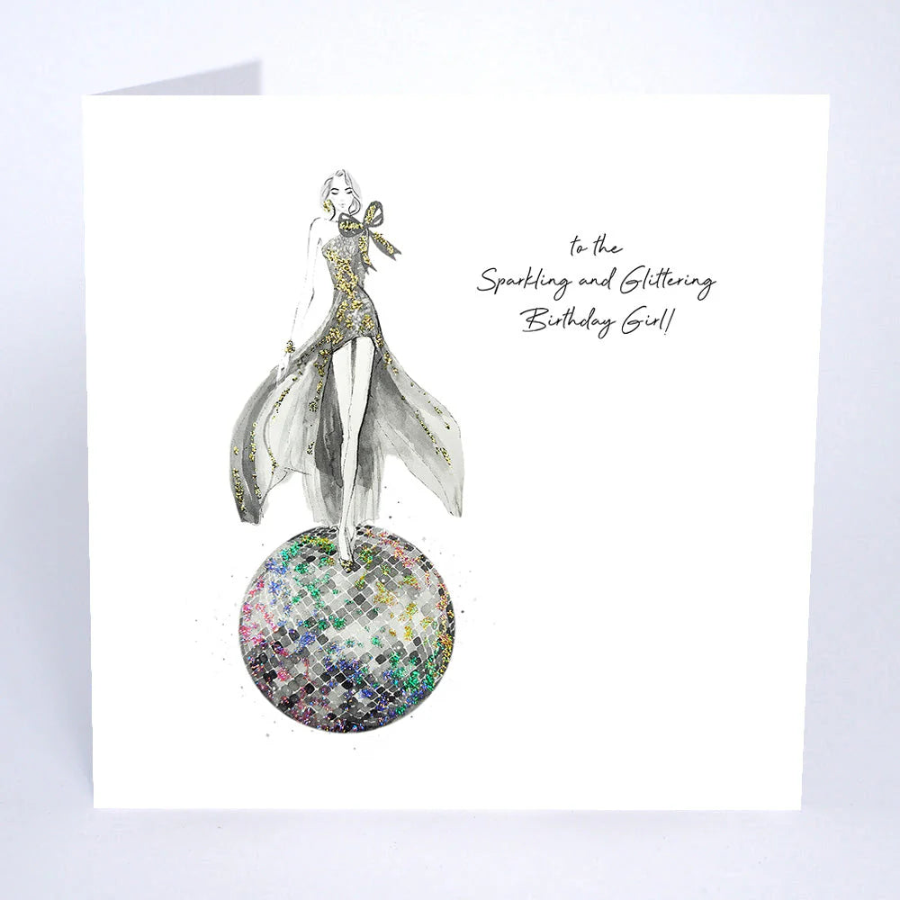 To The Sparkling And Glittering Birthday Girl! Card