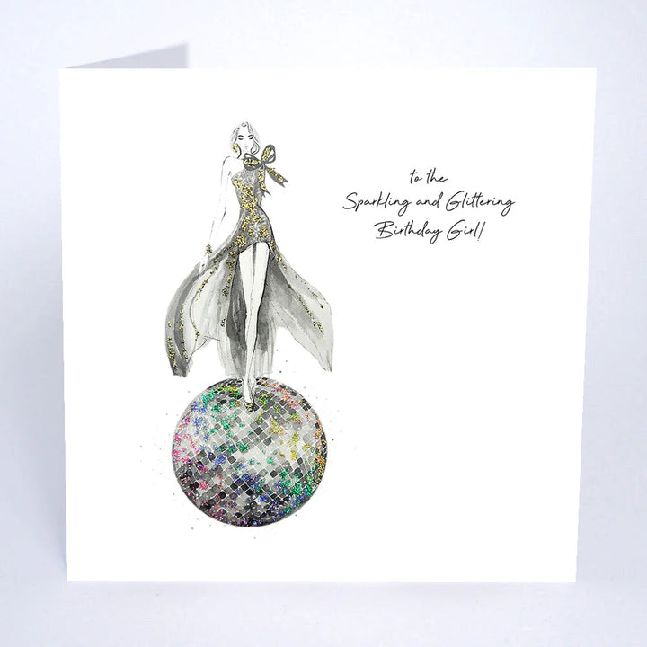 To The Sparkling And Glittering Birthday Girl! Card