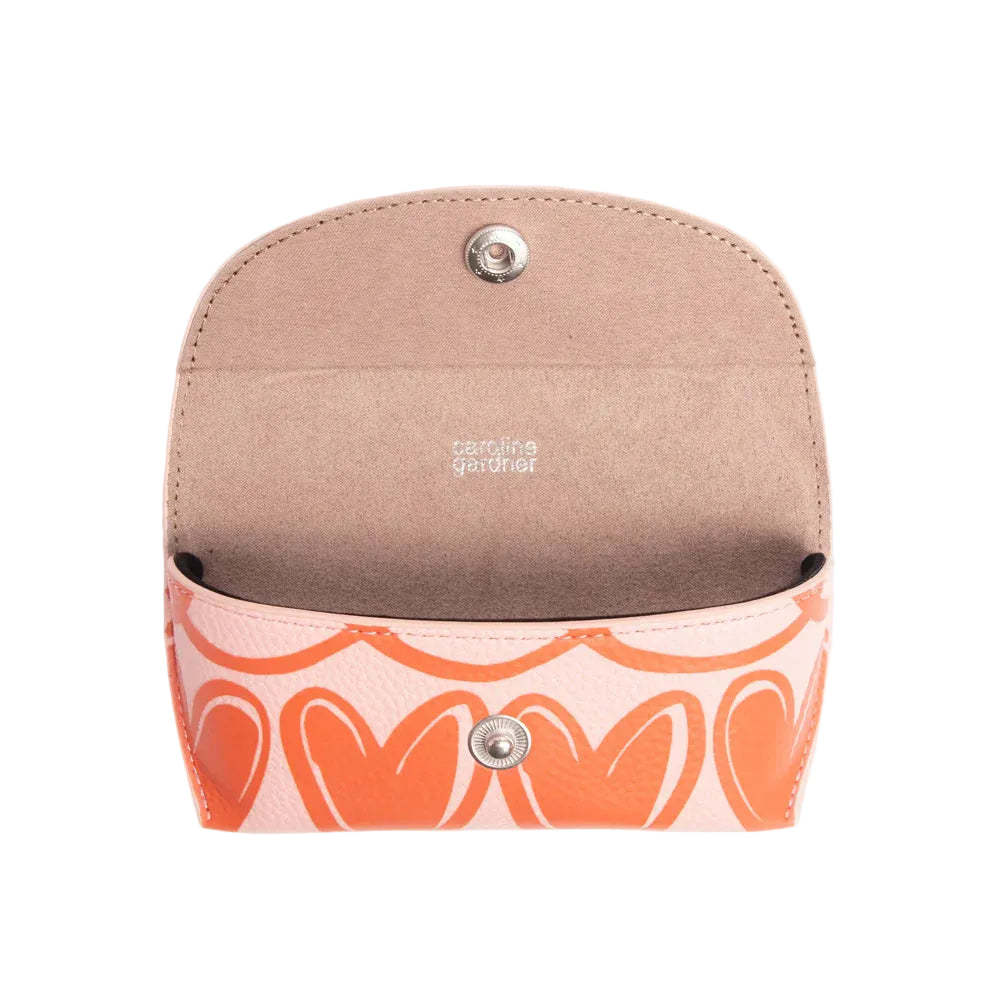 Caroline Gardner Pink/Orange Glasses Flap Case