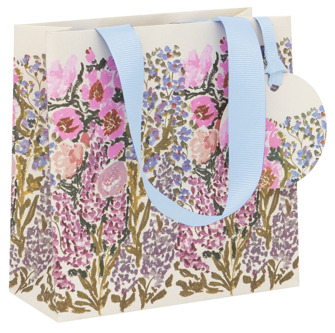 Small linen gift bag from Glick Allure collection by Cornucopia Home and Gift, featuring a simple, elegant design.
