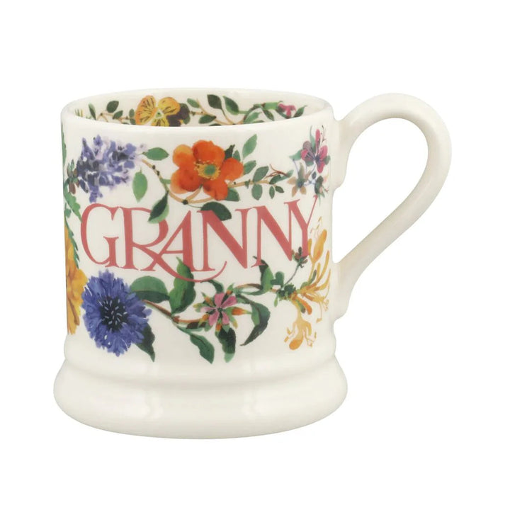 Emma Bridgewater Garden Flowers Granny ½ Pint Mug