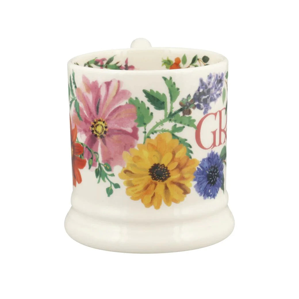 Emma Bridgewater Garden Flowers Granny ½ Pint Mug
