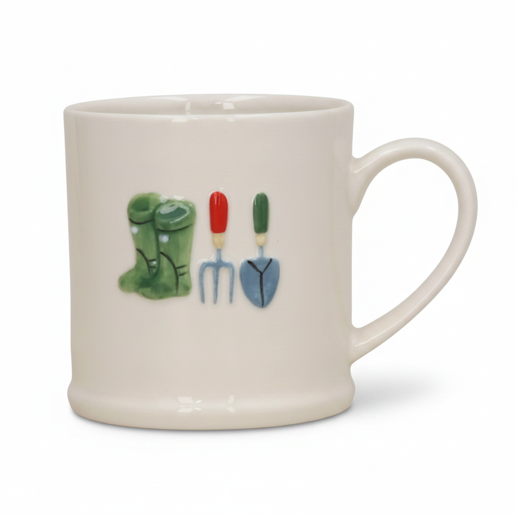 Gardening Stoneware Mug