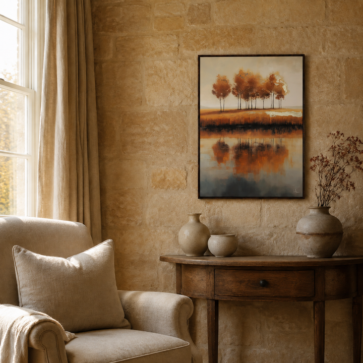 Golden Treeline Artwork