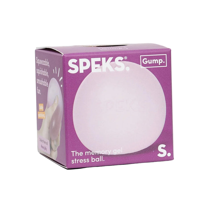 Speks Gump Original Stress Ball - Moon Jelly