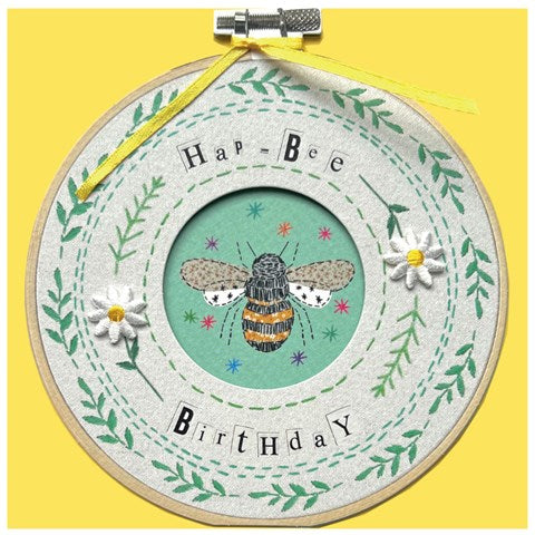 Hap-Bee Birthday Card