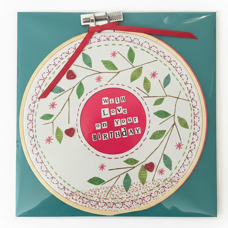 With Love On Your Birthday Card