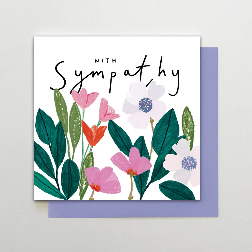 Stop the Clock sympathy card by Cornucopia Home and Gift featuring a heartfelt design for expressing condolences.