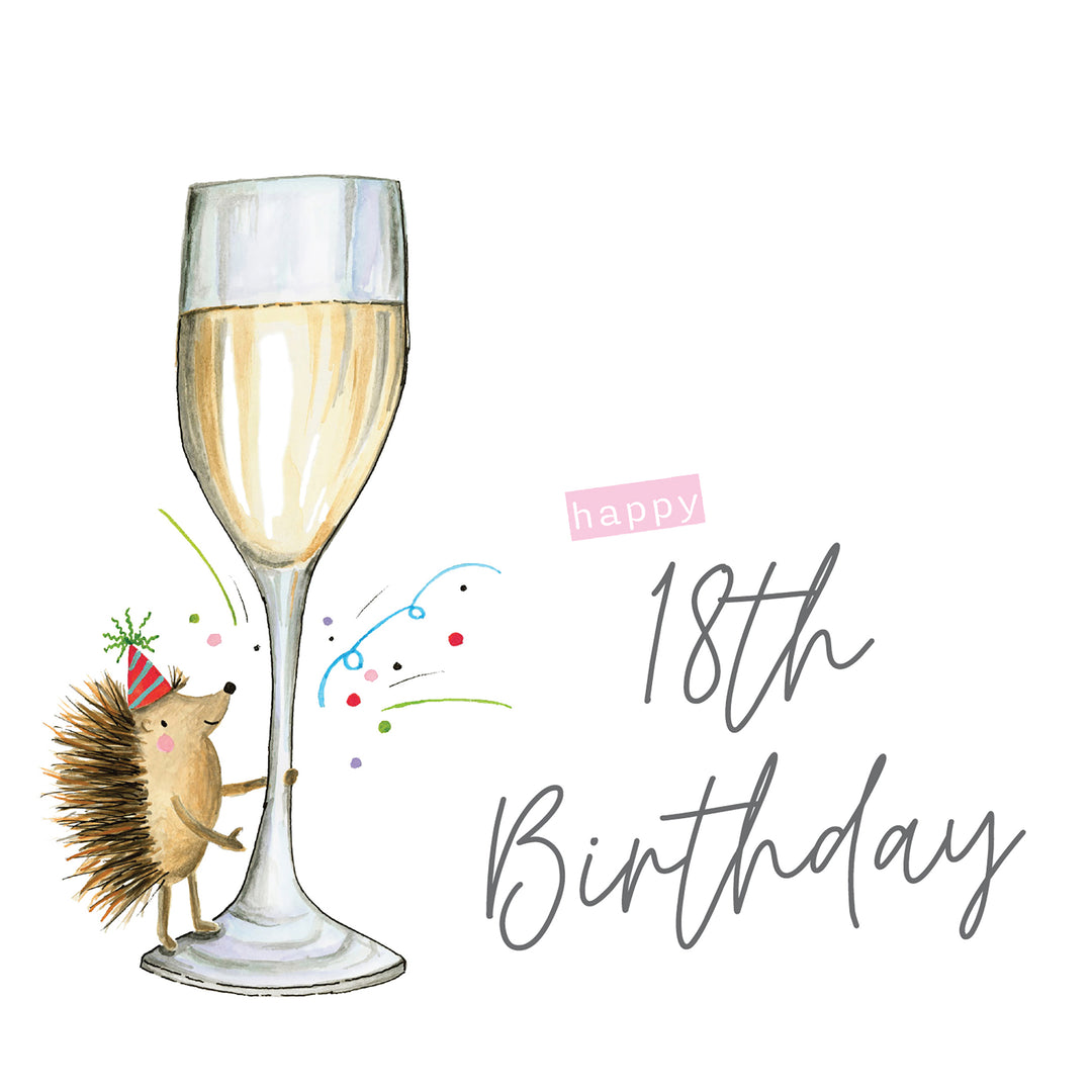 Happy 18th Birthday Card