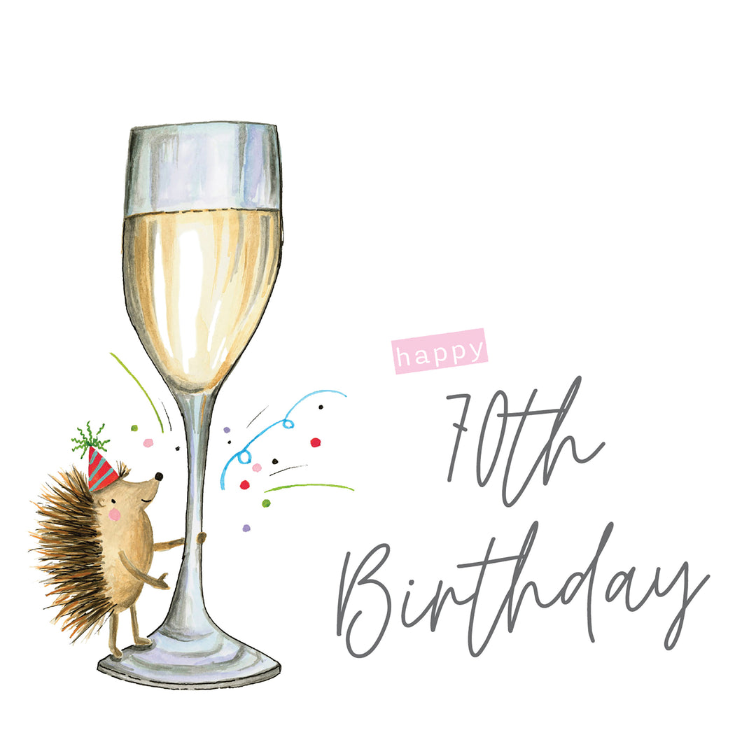 Happy 70th Birthday Card