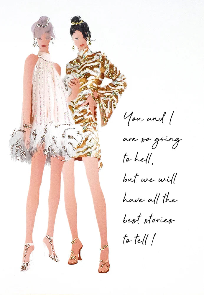 Haute Hippie-You And I Are So Going To Hell Card