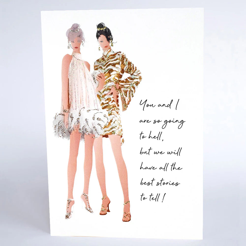 Haute Hippie-You And I Are So Going To Hell Card