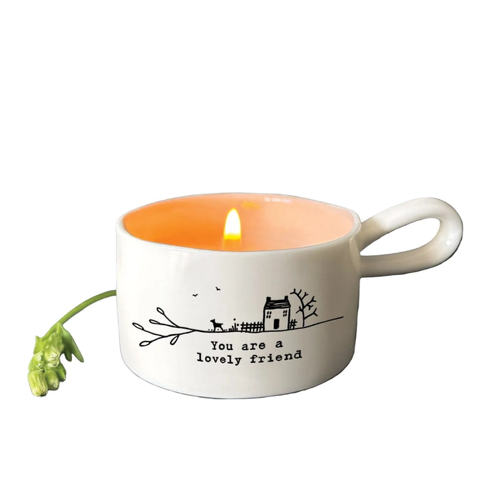 East of India Handled Tea Light Holder – Lovely Friend