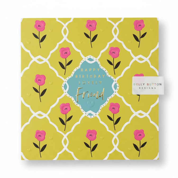 Happy Birthday Lovely Friend Card
