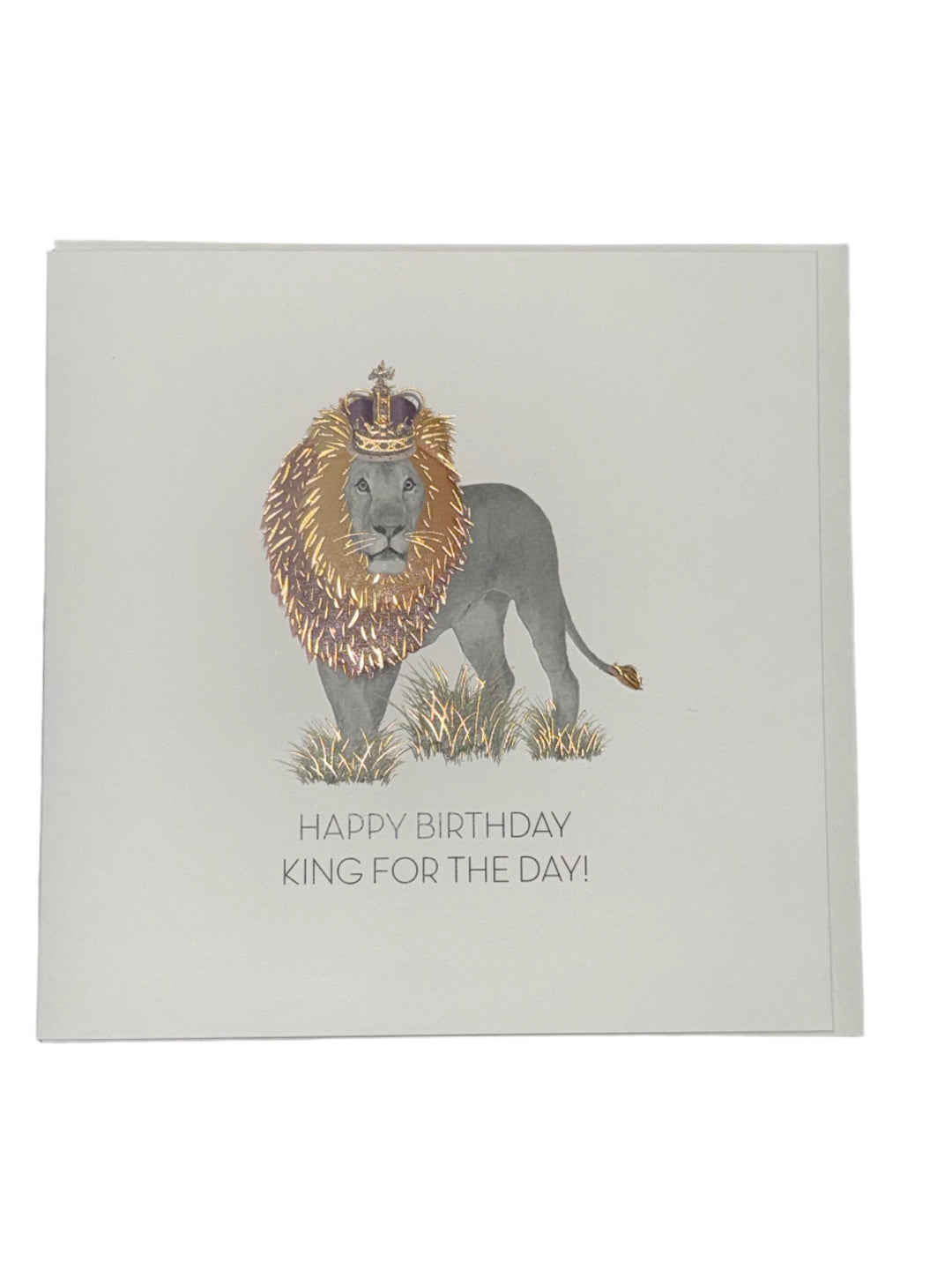 Happy Birthday King card by Five Dollar Shake featuring a celebratory design, from Cornucopia Home and Gift.