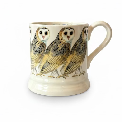 Emma Bridgewater Birds Barn Owl 1/2 Pint Mug