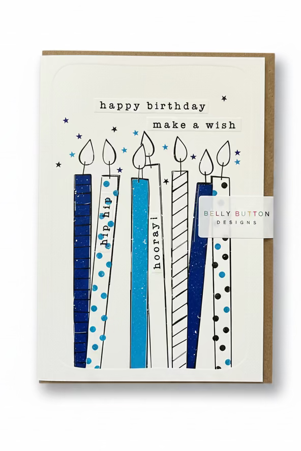 Happy Birthday Make A Wish Card