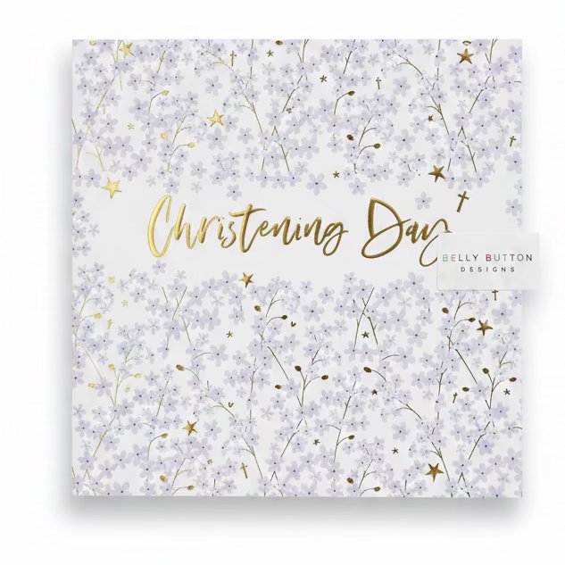 Christening Day Card