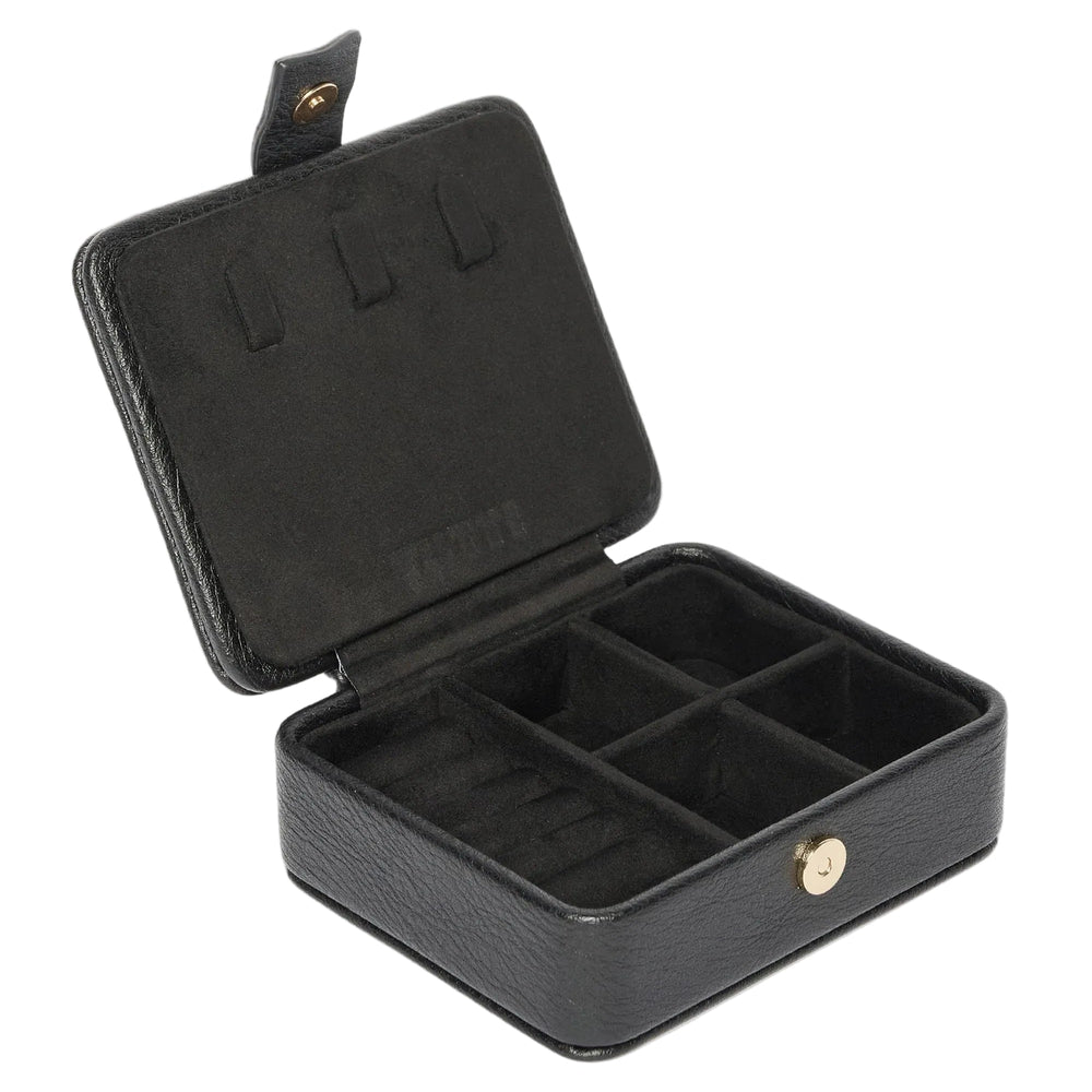 Tutti & Co Tide Mini Jewellery Box by Cornucopia Home and Gift, featuring a white ceramic design with ocean-inspired embossed details.