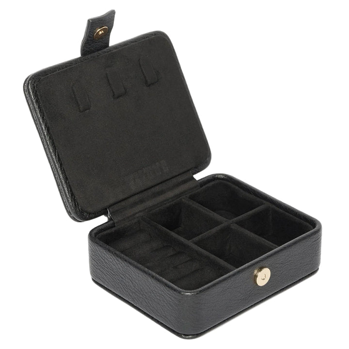 Tutti &amp; Co Tide Mini Jewellery Box by Cornucopia Home and Gift, featuring a white ceramic design with ocean-inspired embossed details.