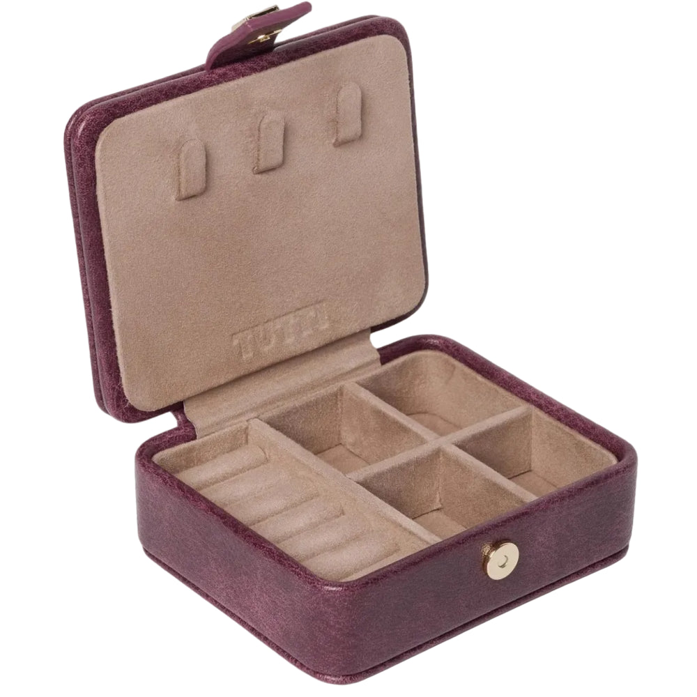 Tutti & Co Spirit Mini Jewellery Box by Cornucopia Home and Gift, featuring a decorative design and small, compact storage for jewelry.