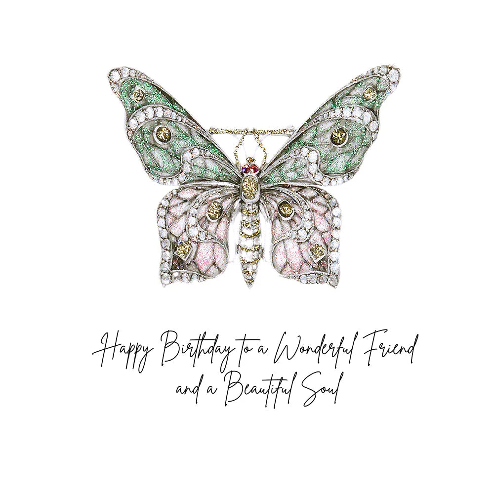 Wonderful Friend birthday card by Five Dollar Shake featuring a beautiful design, from Cornucopia Home and Gift.